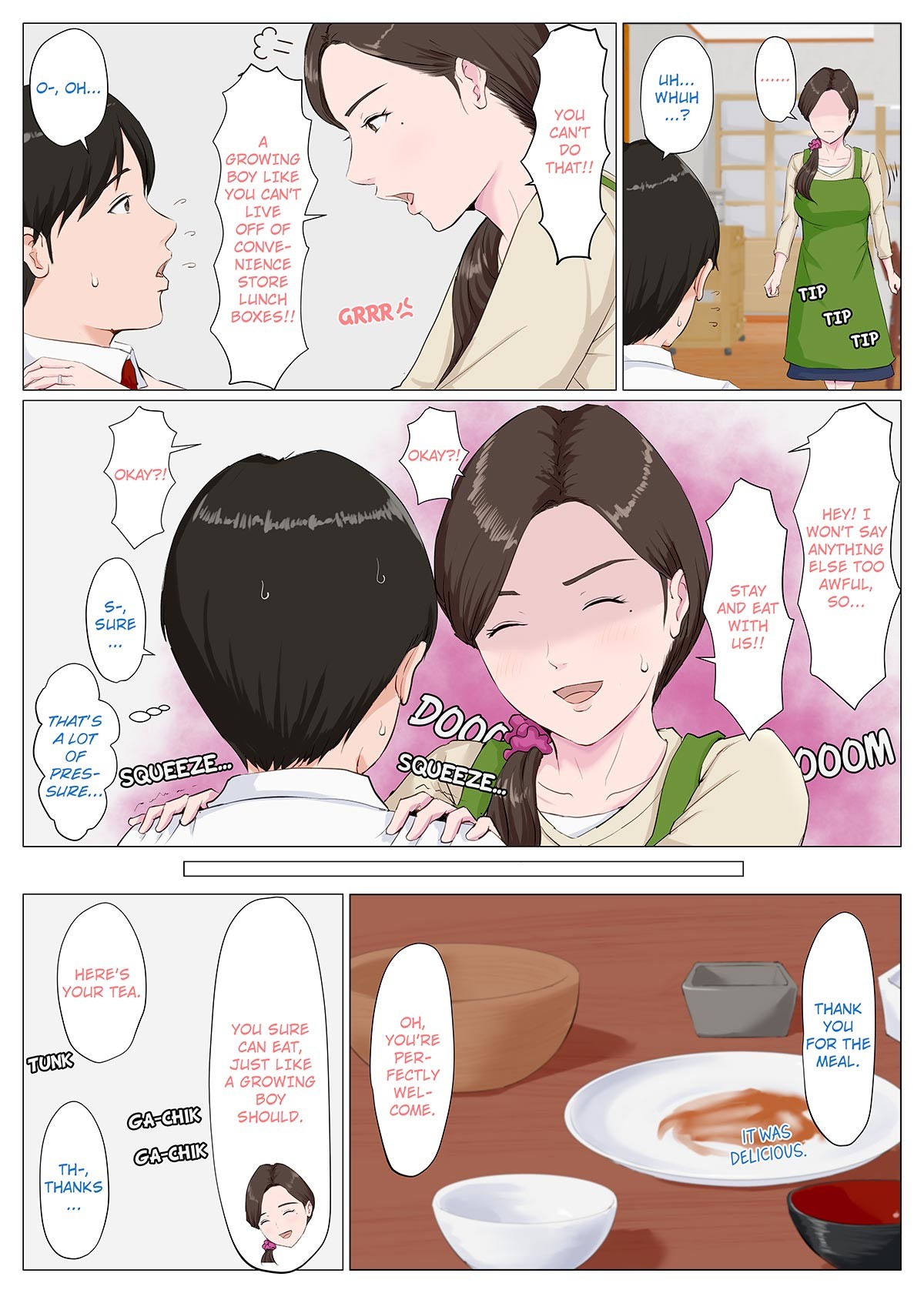 Hentai Manga Comic-A Motherly Woman -First Part--Read-6